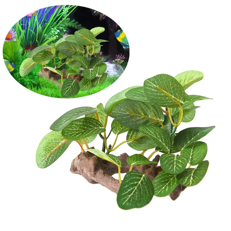 Artificial Plastic Water Grass Plant For Aquarium Fish Tank Ornament Decoration