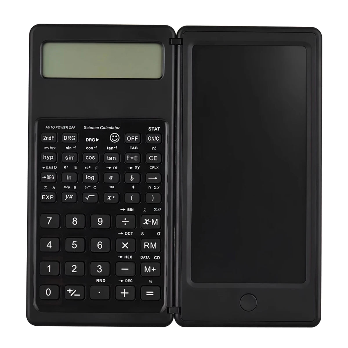 6.5 Inch Portable Calculator LCD Screen Writing Tablet Folding Scientific Calculator Tablet Digital Drawing Pad With Stylus Pen