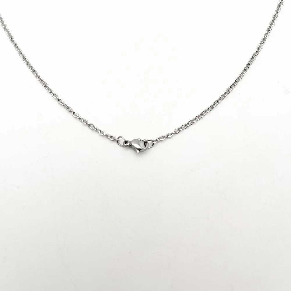 fashion Wholesale 2MM jewelry silvery metal cords chain Necklace necklace lanyard pendant clasp lobster clasp 100pcs/lot