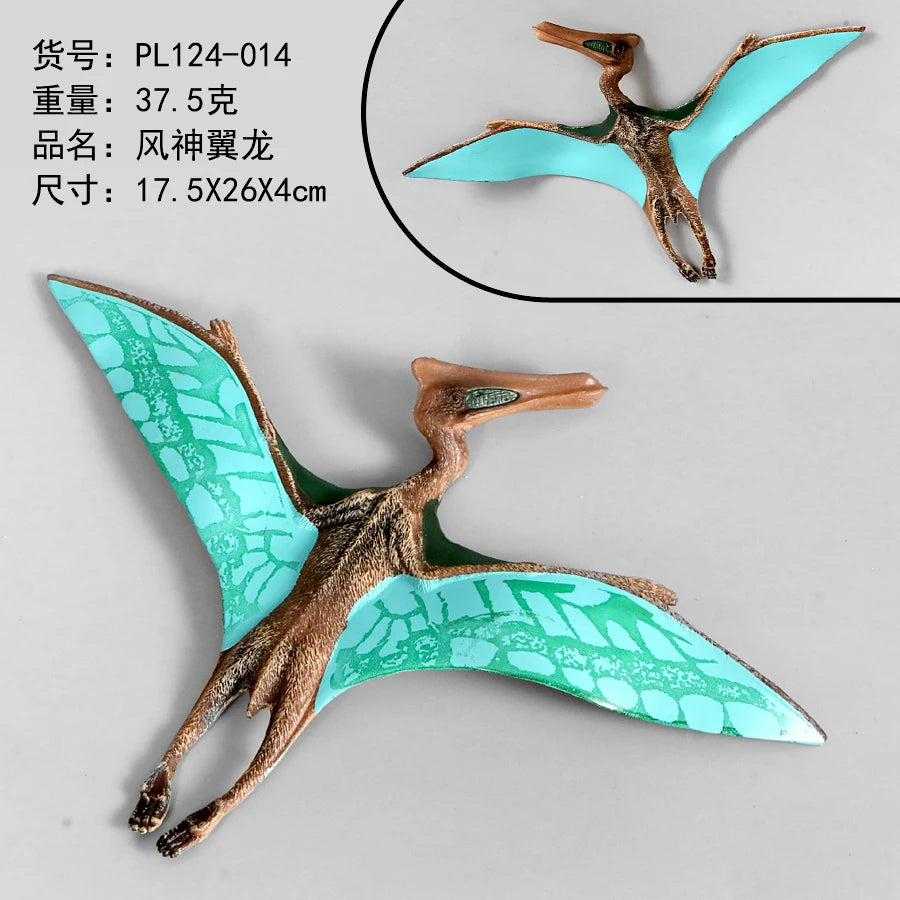 Big Dinosaur Models Toys Pterodactyl, Mosasaur, Hydrasaurus, Neptune Dragon Simulation Figurine,PVC Action Figure Collection Toy