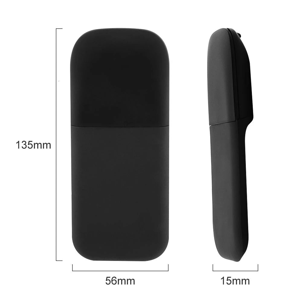 Bluetooth 4.0 Folding Wireless Mouse Arc Touch Roller Computer Silent Mouse Ergonomic Slim Laser Mini Mice For Microsoft Surface