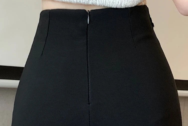 Black Tight Female Short Pants Summer Casual Elasticty 2000s Clothes Y2k Fashion Clothing New In Sexy Women's High Waist Shorts