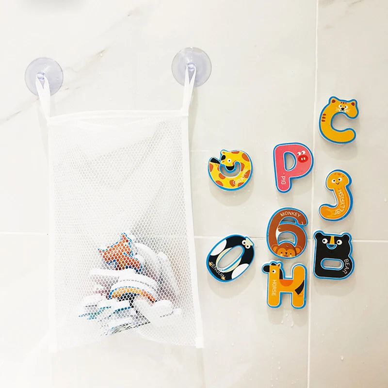 Baby Bath Toy EVA Foam Animal Sticker Floating Alphabet Letter Number DIY Puzzle Educational Bathtub Bathroom Water Toys For Kid