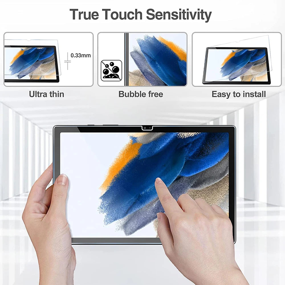 For Samsung Galaxy Tab A7 Lite A7 10.4 A8 10.5 A9 Plus Screen Protective Film Anti-Scratch 9H Hardness Tablet Tempered Glass