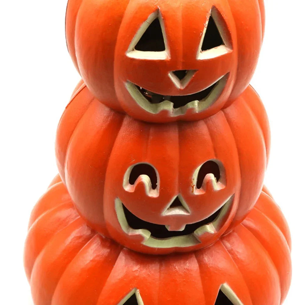 Halloween Pumpkin Led Lamp Lantern Decoration Jack-o Lantern Ghost Face Pumpkin Light Garden Outdoor Indoor Party Home Decor