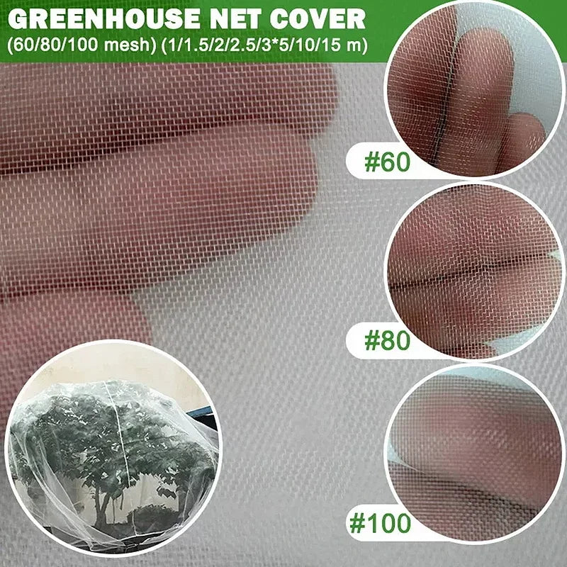 5/10/15M Garden Vegetable Insect Protection Net Flowers Protective Net Fruit Care Cover Network Greenhouse Pest Control Mesh Net