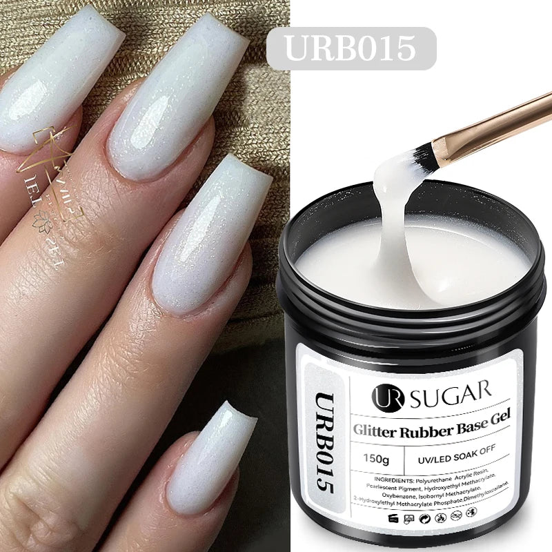 UR SUGAR 150g Extension French Acrylic Gel Soak Off UV LED Camouflage Color Hard Gel Jelly Fast Dry Nail Building Extend Gum Gel