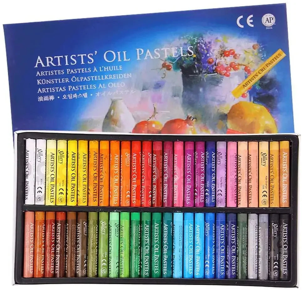 12/25/50 color Artist Oil Pastel Set Crayons Washable Professional Round Non Toxic Sticks Painting Drawing Graffiti Art