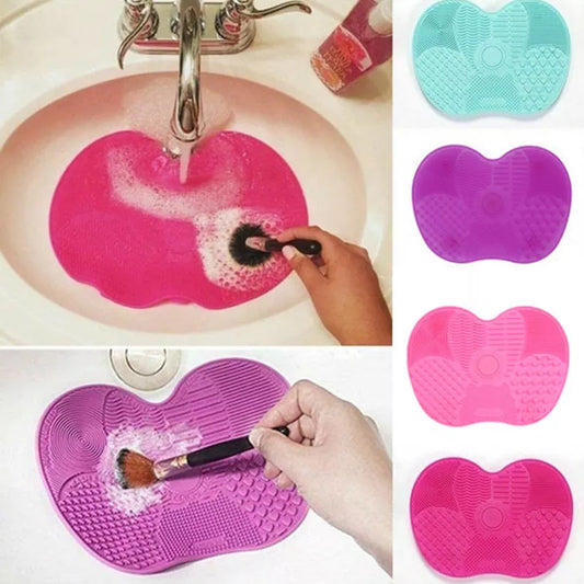 Newest Silicone Brush Cleaner Cosmetic Make Up Washing Brush Gel Cleaning Mat Foundation Makeup Brush Cleaner Pad Scrubbe Board