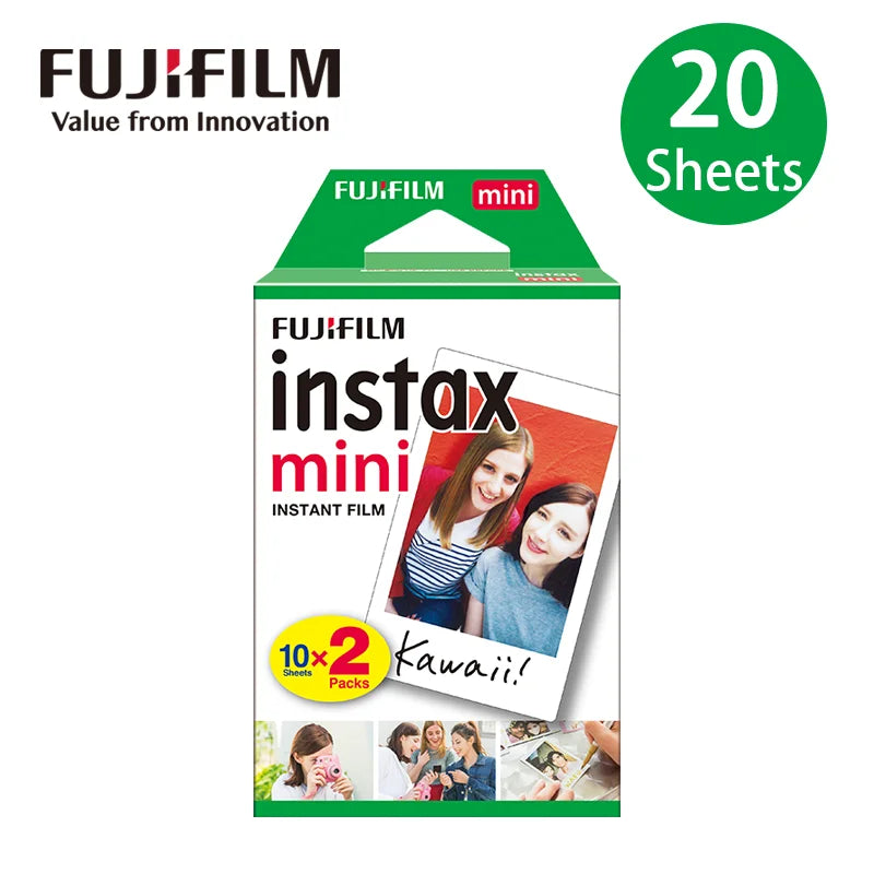 Fuji Fujifilm Instax Mini 11 Instant Camera Film Photo Snapshot Printing CameraShooting Insta Mini12 Camara Fotografica Upgraded