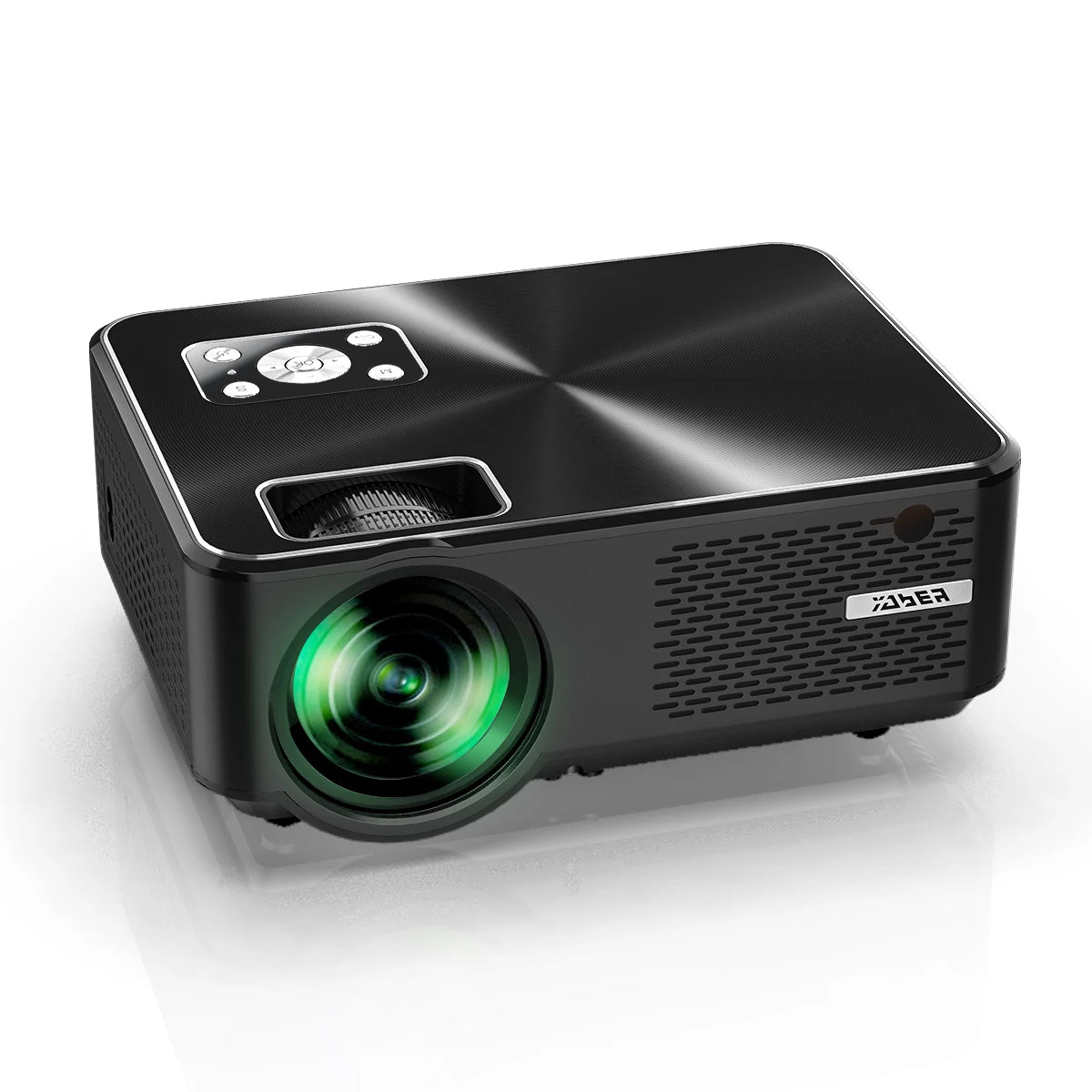 YABER Y60 Portable Projector with 5500 Lux Upgrade Full HD 1080P 200" Display Supported, LCD LED Home Projector