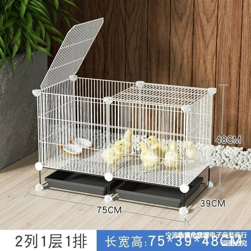 Chicken Coop, Indoor Chick Rearing, Balcony Breeding, Cage