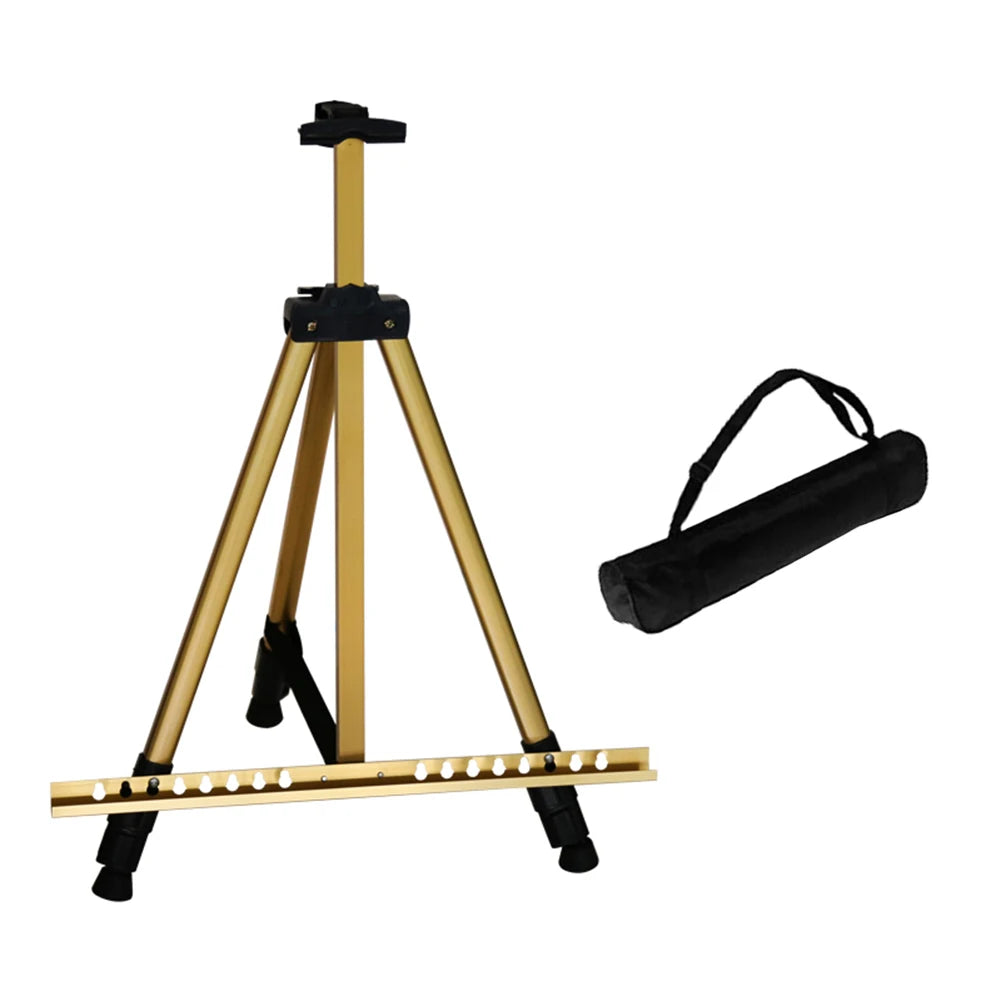 63 inch Aluminum Alloy Display Easel Stand with Carry Bag for Floor Table Top