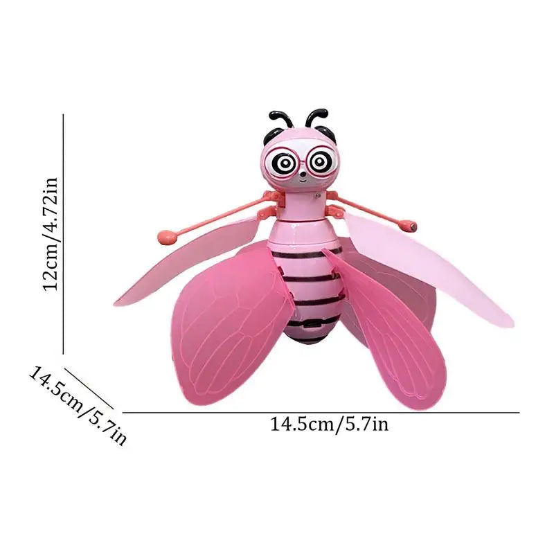 Mini Drone Induction by Hand Bee UFO Toys for Kids Bee Drones Gifts RC Helicopter Quadrocopter Drone Induction Fairy Flying Ball