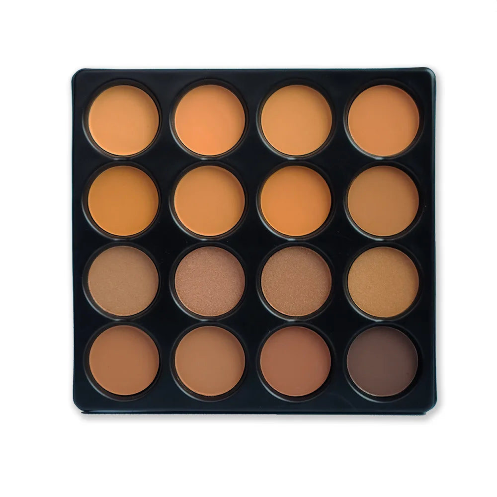 Coffee Color Contour Palette Makeup 12 Colors Long-Lasting Matte Eyeshadow Face Highlighters Make Up Contouring Powder Cosmetics