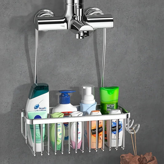 Shower Caddy Organizer Hanging Bathroom Storage Rack Over the Shower Wall Shelf for Shampoo Conditioner and Bathroom Accessories