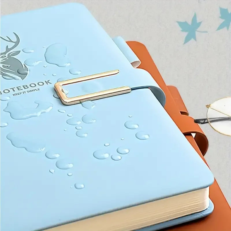 360 Pages of Premium Quality Paper A5 Minimalist Cover Notebook with Magnetic Buckle for Easy Carrying Multiple Colors Available