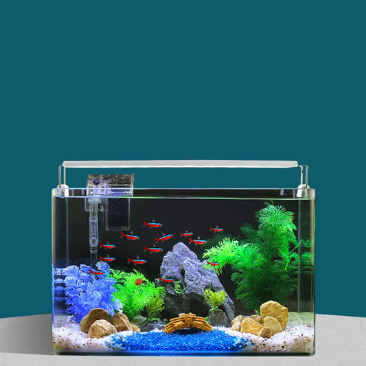 Filters Small Aquariums Terrarium Fish Breeding Desktop Isolation Aquariums Goldfish ModernAquarium Poissons Turtle Accessories