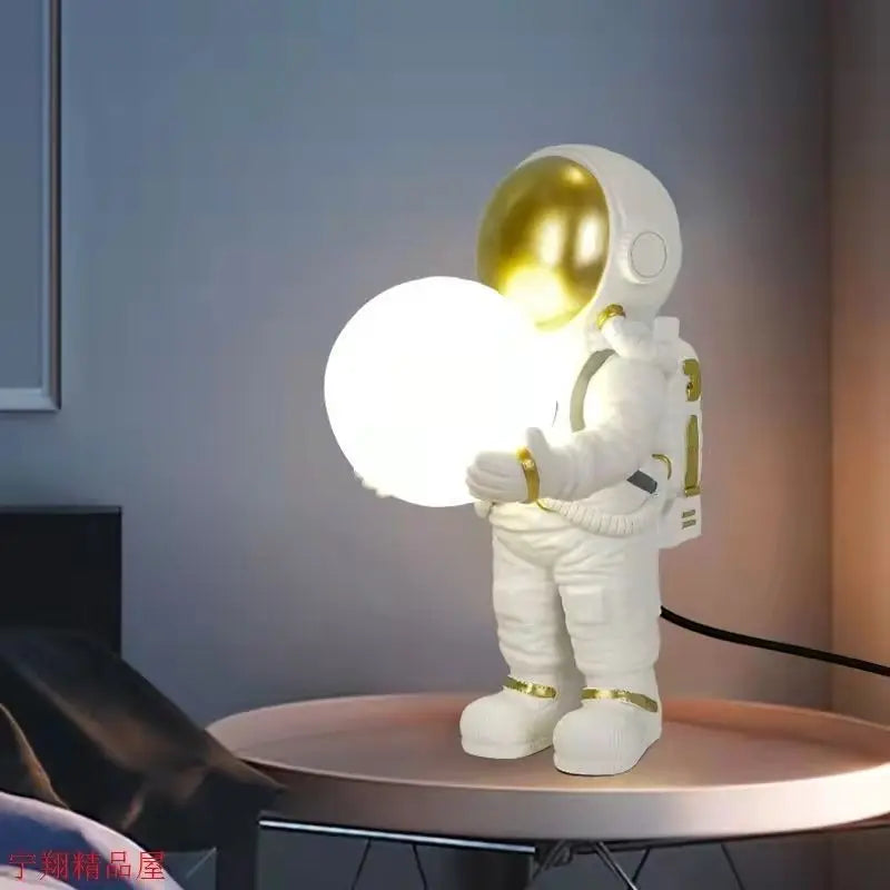 New Design Astronaut LED Wall Lamp Table Lamp Children's Room Bedroom Bedside  Living Room Moon Lighting Boy Planet Night Lamp