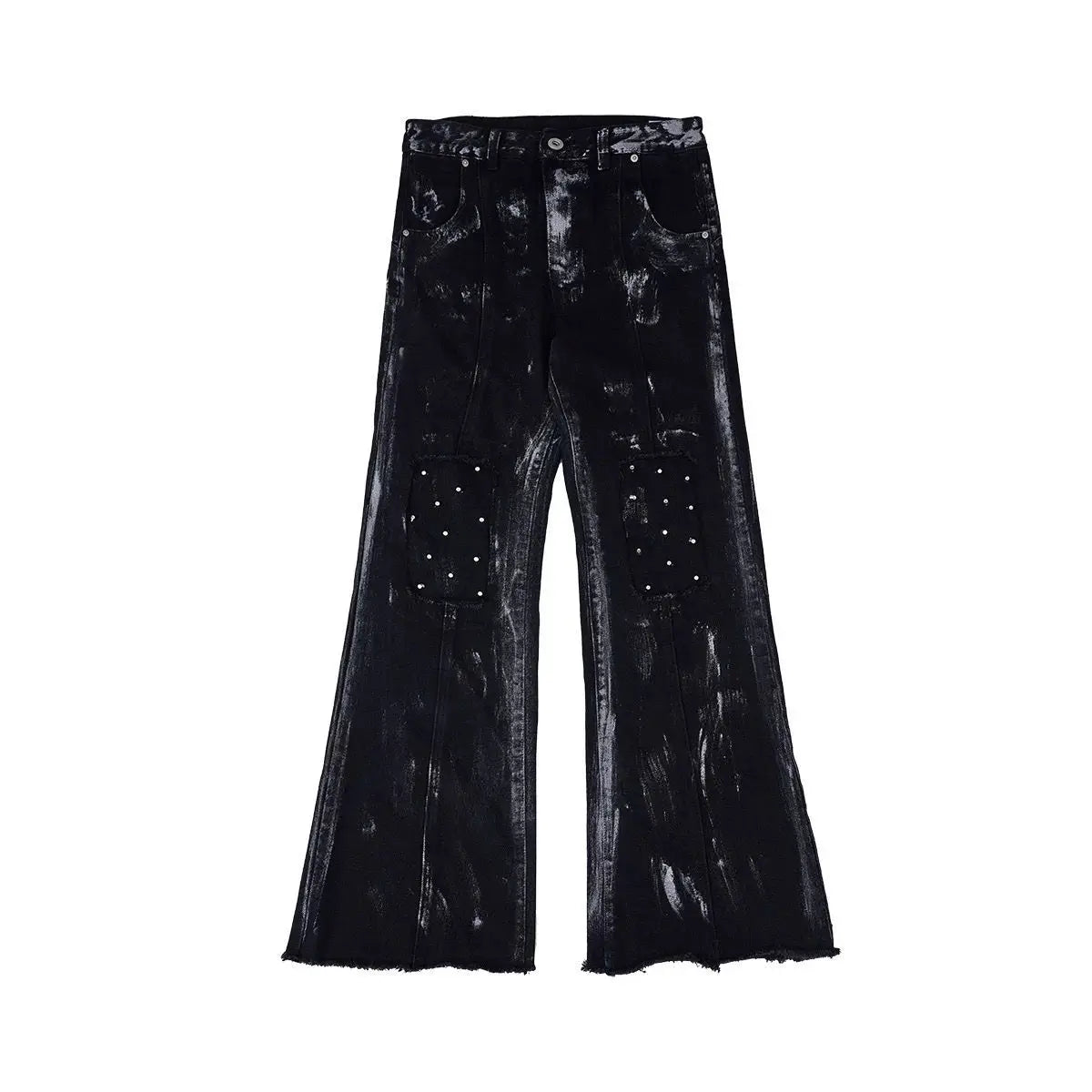 American Spring and Autumn Street Men and Women Trendy Personalized New Straight Jeans Couple Loose Retro Washed Casual Pants