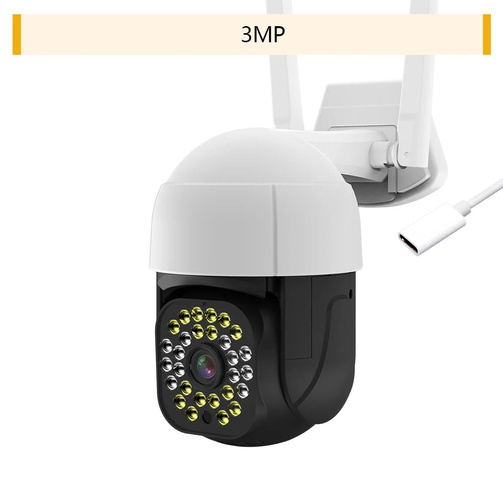 4K Auto tracking IP Camera Outdoor 5MP Night Vision Speed Dome CCTV Camera 8MP WIFI PTZ 1080P Home Security Video Surveillance