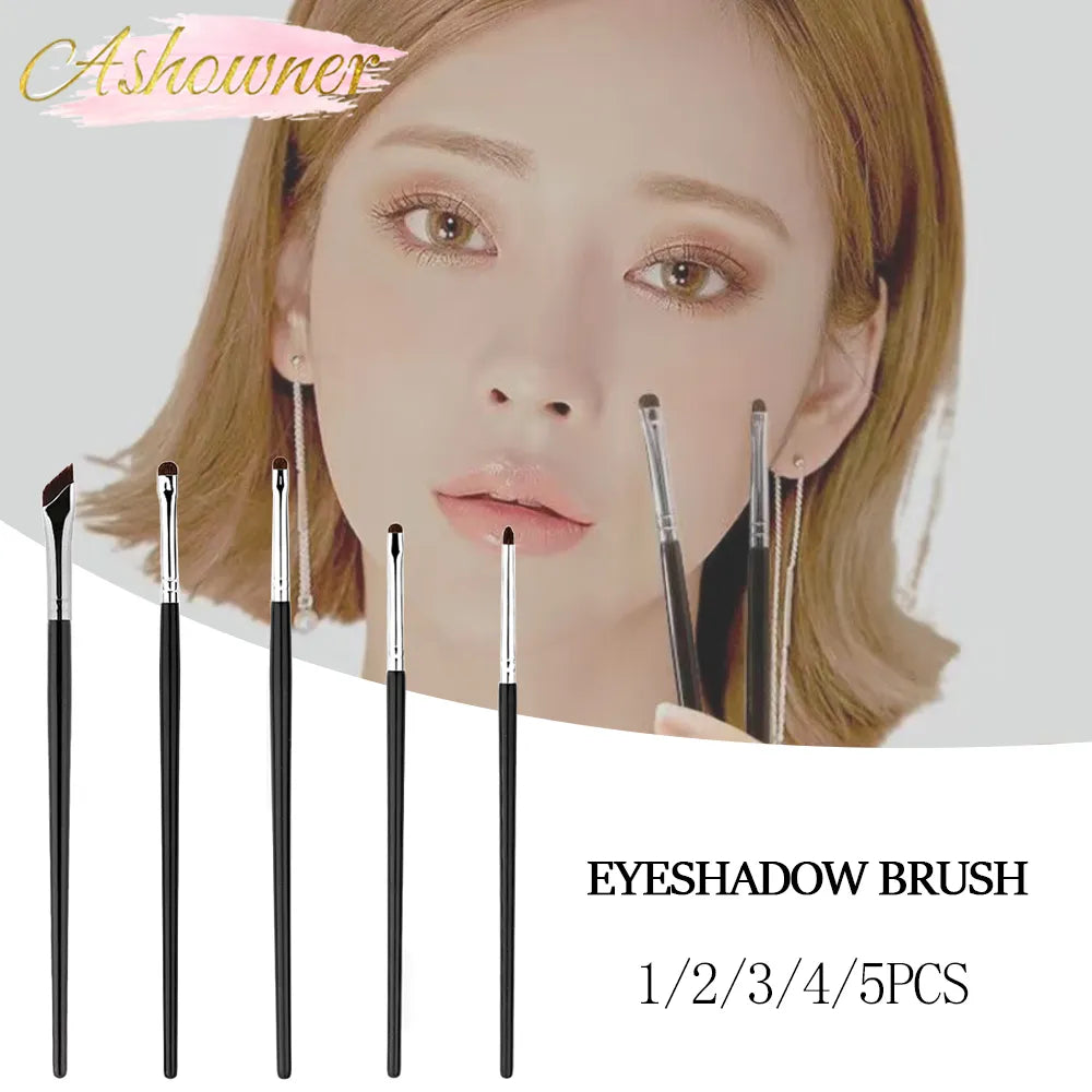 Professional Detail small Eyeshadow Make up brush Soft Horse Hair Eyelid Highlighter Smudge Makeup Brushes Eyes Make Up Tools