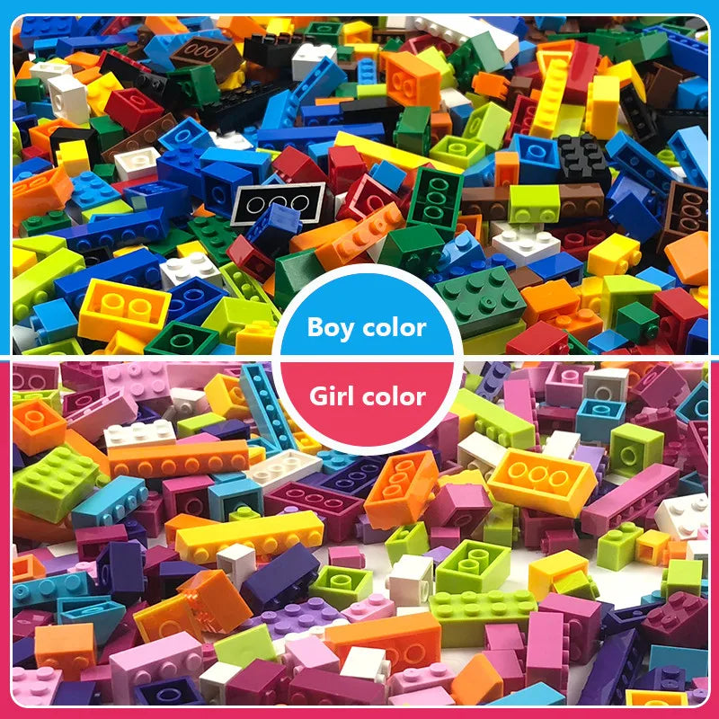 250-3000g Building Blocks DIYCreative Bricks Compatible Inglys Classic Bricks Bulk Base Plate Educational Toy For Children