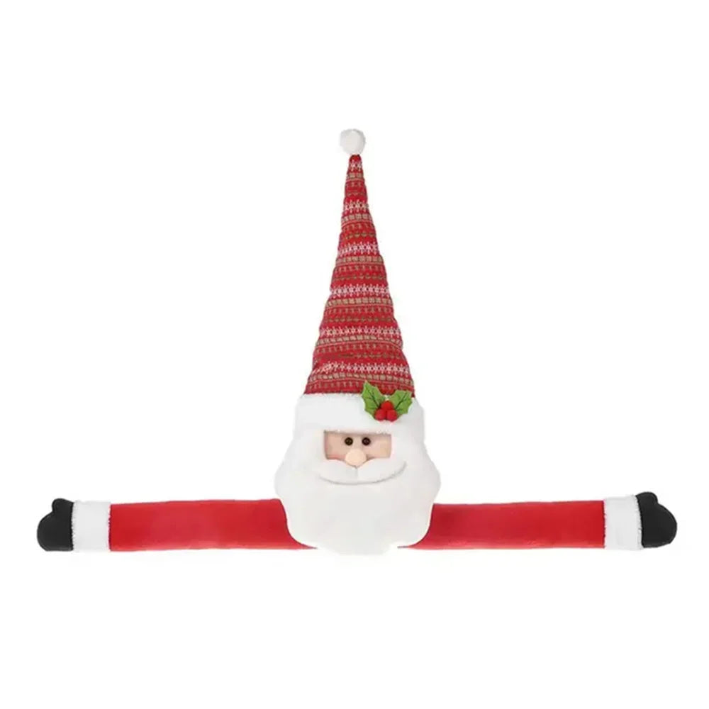 Hugs The trees Doll Santa Claus Christmas Tree Ornaments Festive Decor Noel Atmosphere Cloth Xmas christmas decorations 2024