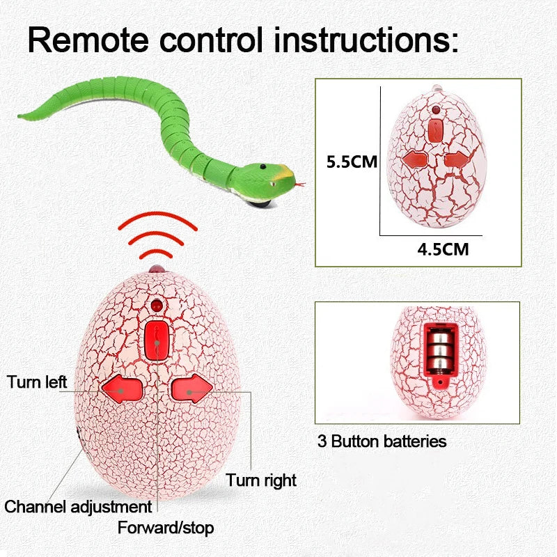 Smart Sensing Interactive Snake Cat Toy Automatic Eletronic Snake Cats Teasering Play USB Rechargeable Pet Kitten Dog Sensor Toy