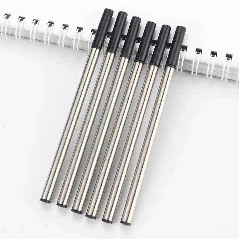 6pcs Ballpoint Pen Retro Metal Ink Elegant Gift for Writing Stationery Office School Supplies