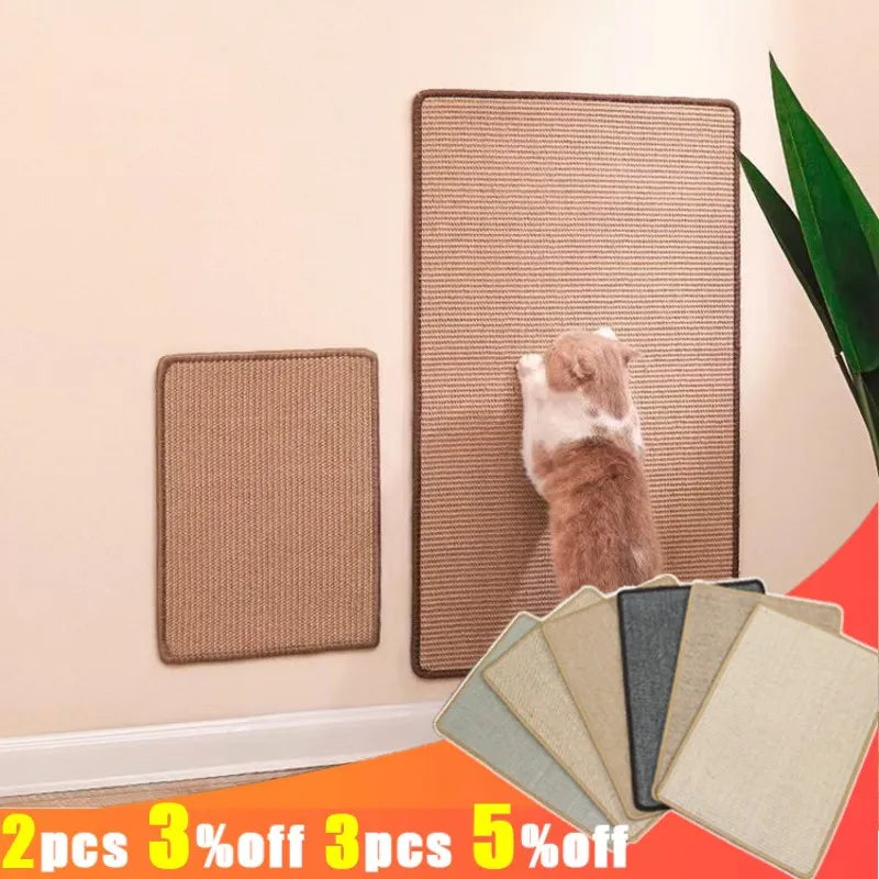 Scrapers for Cats Cat Scraper Sisal Mat Furniture Scratching Post Boardback Scratcher Supplies Pet Products Home Garden