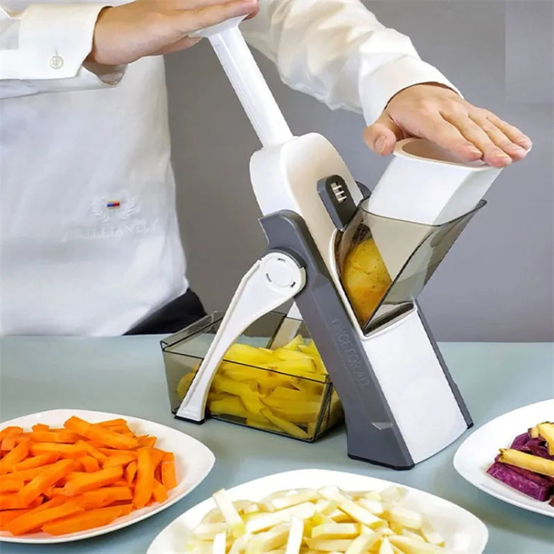 Multifunctional Vegetable Cutter Adjustable Grater Shredding Artifact Kitchen Slicing Artifact Manual Grater Kitchen Tool