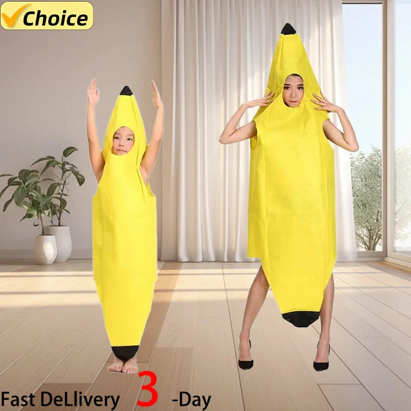 Carnival Clothing Men Cosplay Adult Fancy Dress Funny Sexy Banana Costume Novelty Halloween Christmas Carnival Party Decorations