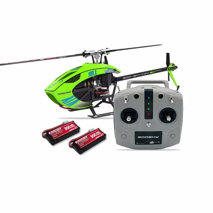 Goosky S1 BNF 6ch 3D Stunt Double Brushless Motor Direct Drive Motor Flybarless Direct-drive RC Helicopter Toys Christmas Gifts