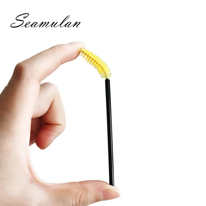 Extension Eyelash Disposable Eyebrow brush Mascara Wand Applicator  Eye Lashes Cosmetic Brushes Set makeup tools for beauty