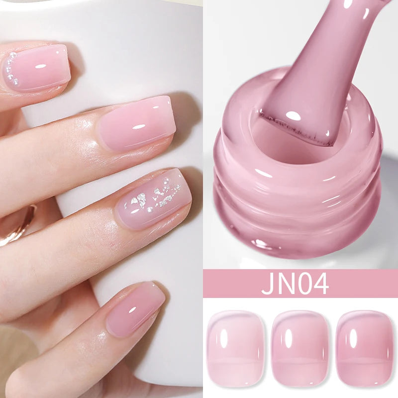 BORN PRETTY 10ML 8-in-1 Strong Nail Glue Gel Nail Polish Transparent Clear Function Gel Thickness Rubber Base Rhinestone Glue