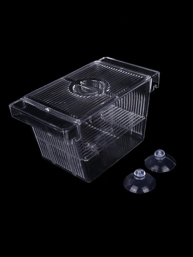 3 Types Acrylic Fish Breeding Isolation Box Betta Fish Aquarium Breeder Fish Tank Hatching Incubator Fish House Home Hatchery