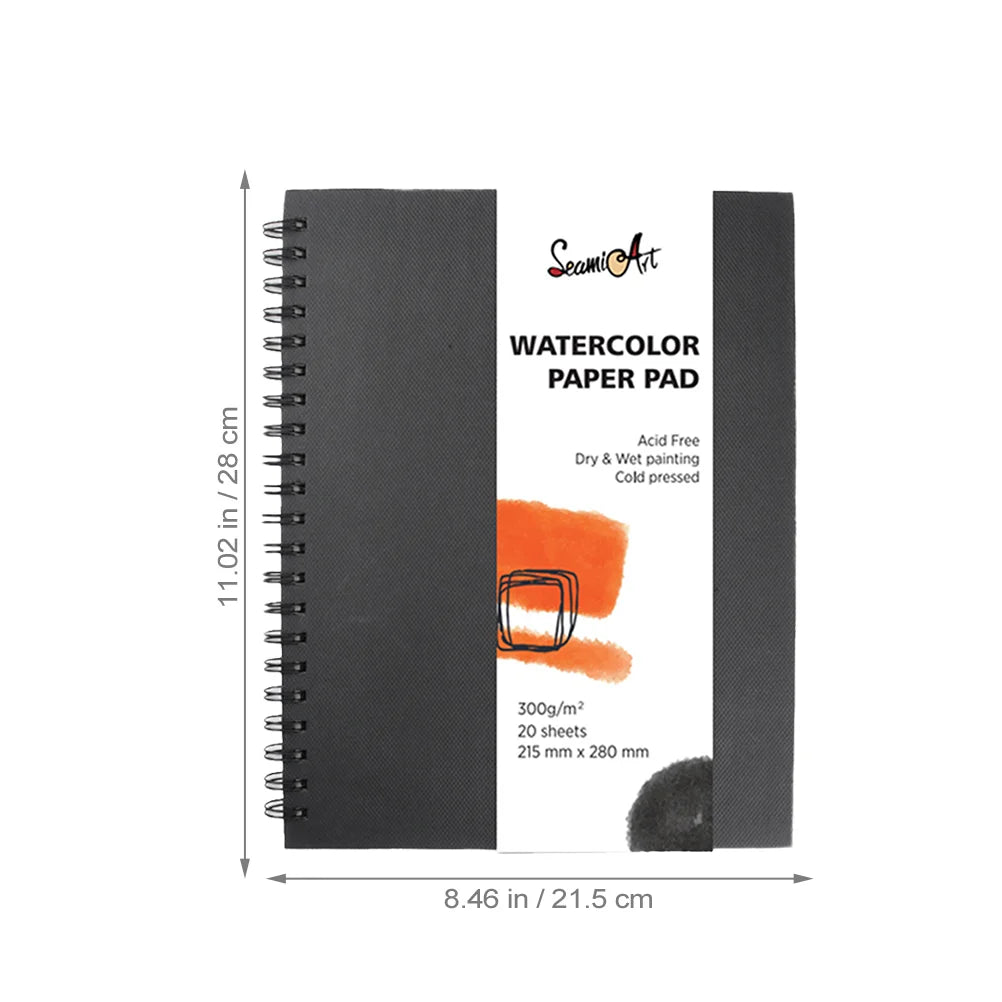 Drawing Book Painting Paper Coil Pad Sketching Watercolor Accessories Notebook Sketchbook