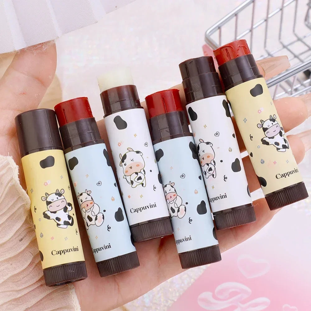 Black Tea Jelly Tinted Lip Balm Moisturizing Colored Lip Tinted Hydrating Waterproof Lipstick Gloss Base Lip Care Primer Makeup