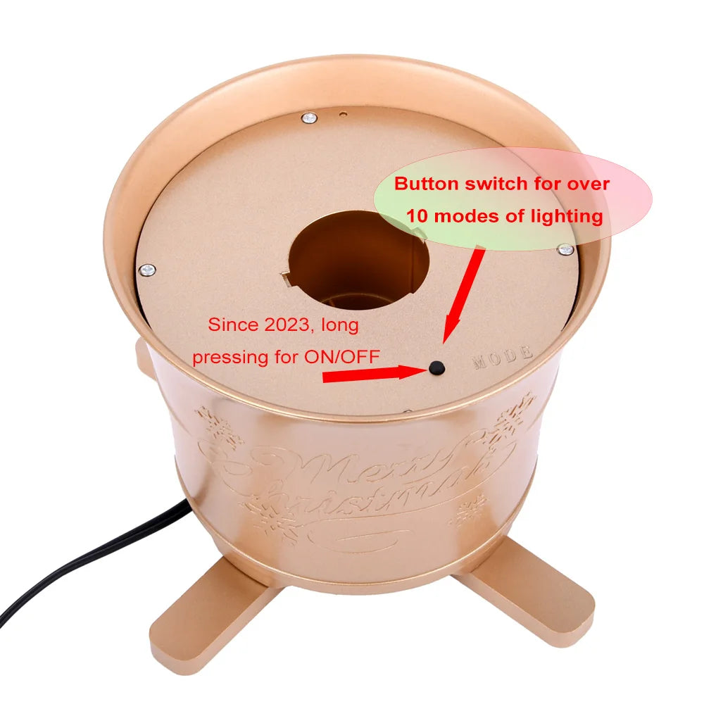 Green Pre-lit Mini Fiber Optic Tabletop Christmas Tree with 5-Layers Control LED Lights, Tabletop Xmas Table Top, 32 Inch