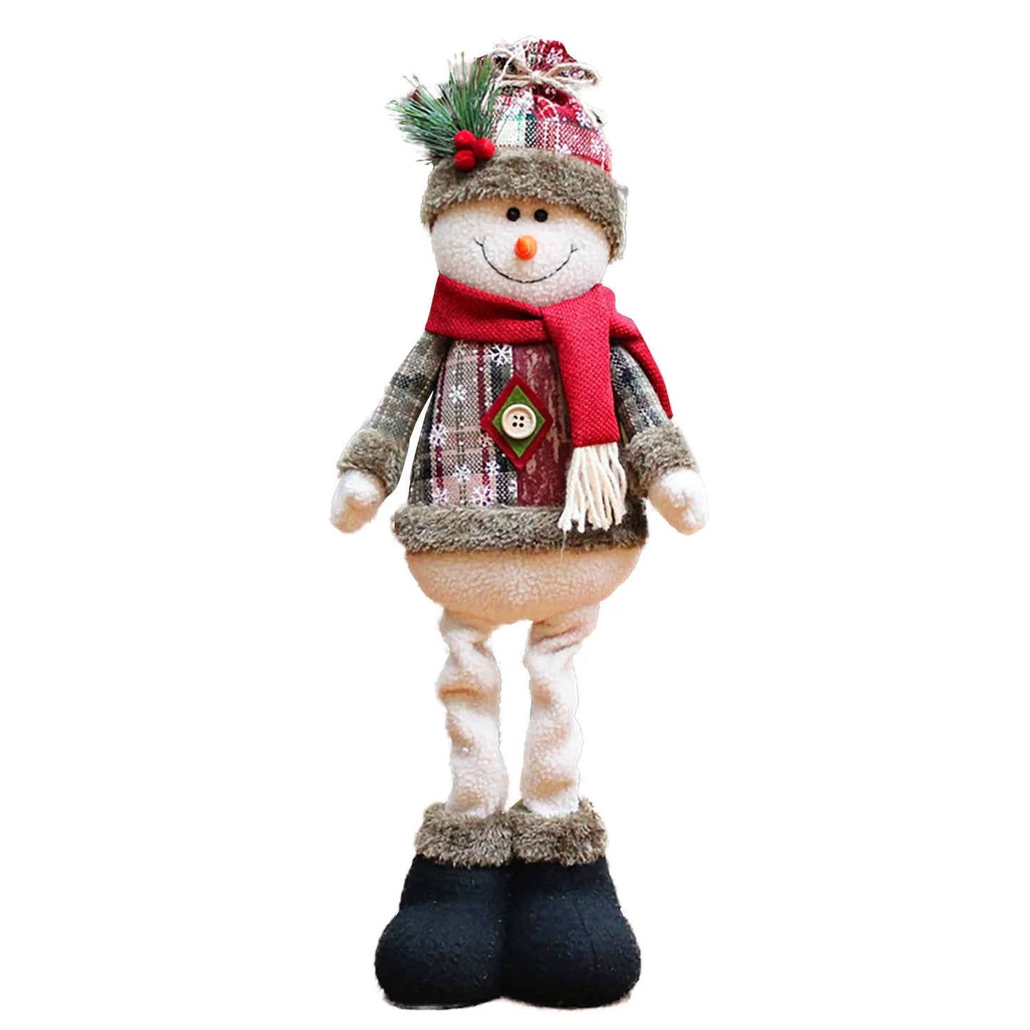 New Big Santa Claus Snowman Elk Doll Children Xmas Gift Christmas Tree Decorations Home Wedding Party Supplies Plush Ornaments