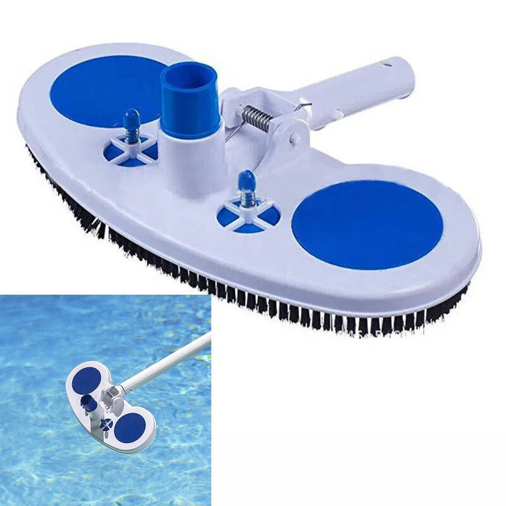 Portable Swimming Pool Vacuum Suction Head 13.5 Inches ABS Plastic Wide Hot Spring Pool Dirt Cleaner Brush Swimming Pool Parts