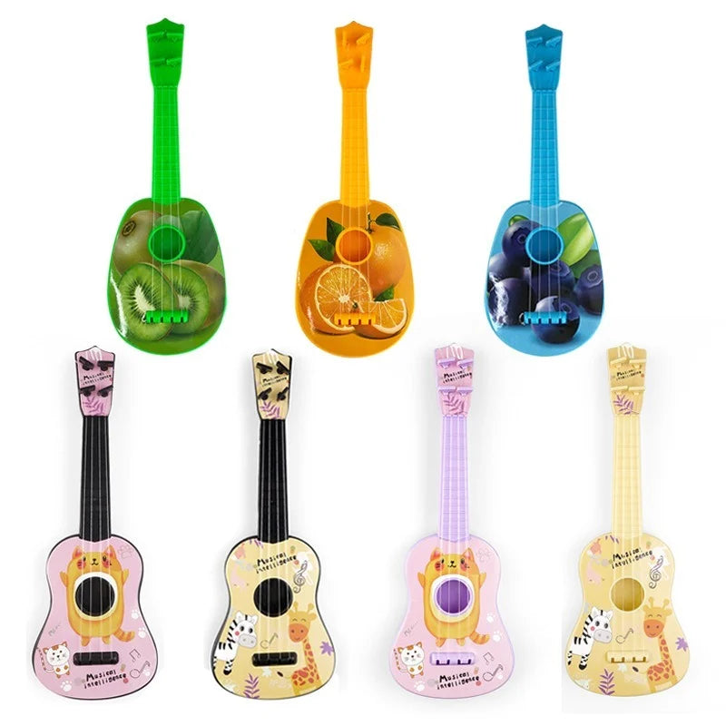 Kids Toy Musical Instrument Baby Toys Ukulele Guitar Montessori Educational Toys Learning Toys for Children Toddler Music Games