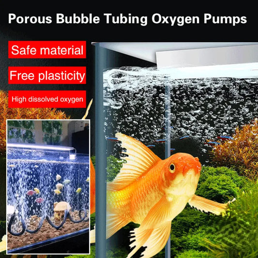 Multifunctional Flexible Bubble Tube Oxygen Pump Fish tank air strip selfsinking diffuser