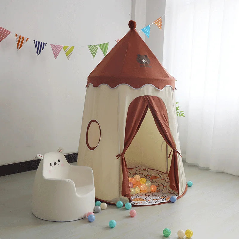 Yurt Theme Tent Baby Toys Funny Ocean Balls Pool Sport Toys for Kids Play Games House Indoor Children's Secret Base Playtent