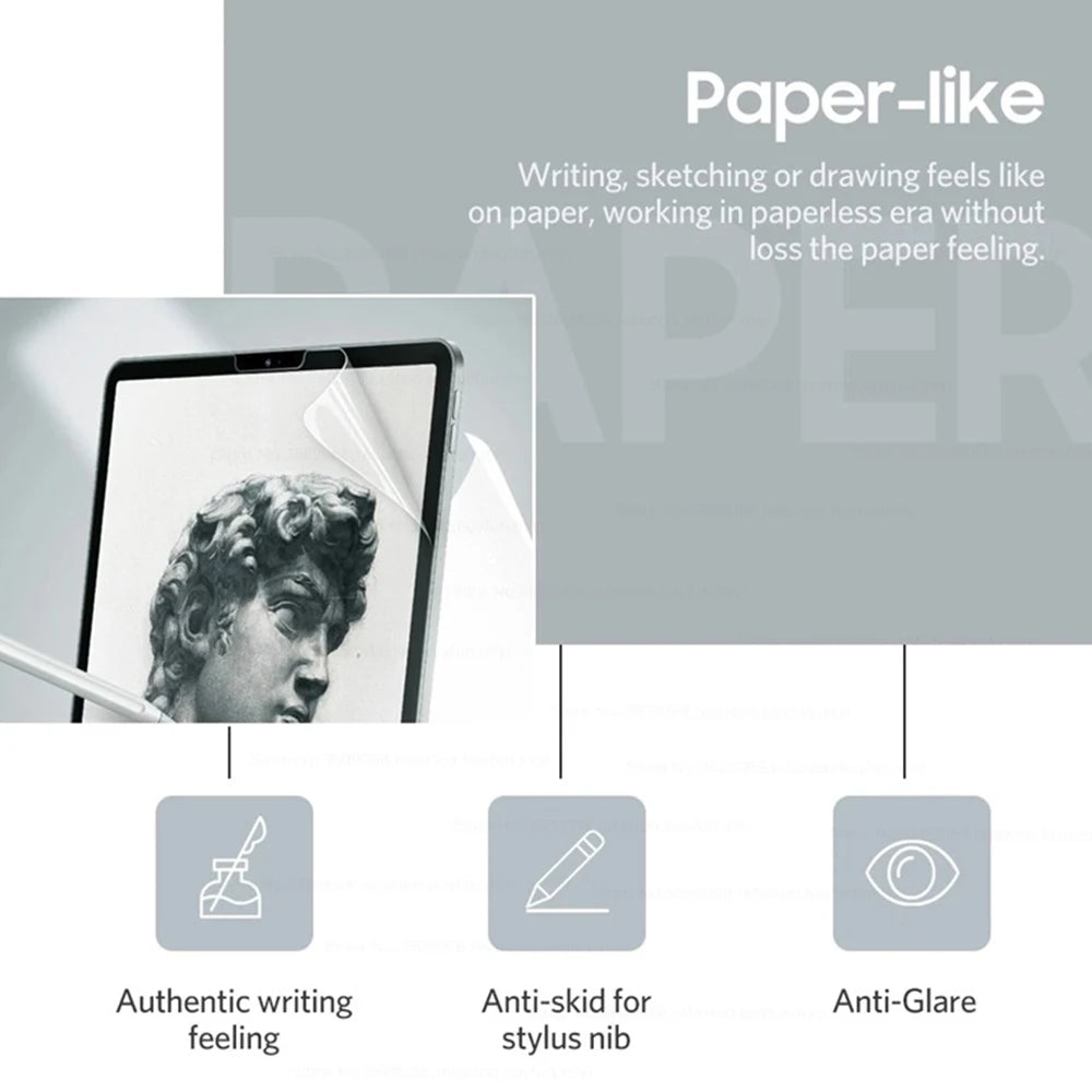 Paper Feel Film For Lenovo Tab M11  Screen Protector Matte Film For Lenovo P11 Pro J606F J706F P11 11.5 2023 P11 Pro 11.2 Y700