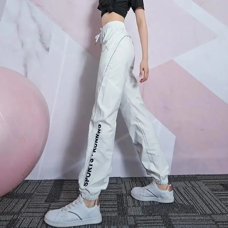 Baggy Joggers Sweatpants Harem Women's Sweat Sports Cropped Pants Casual White Sarouel Black Jogging Loose Trousers for Women