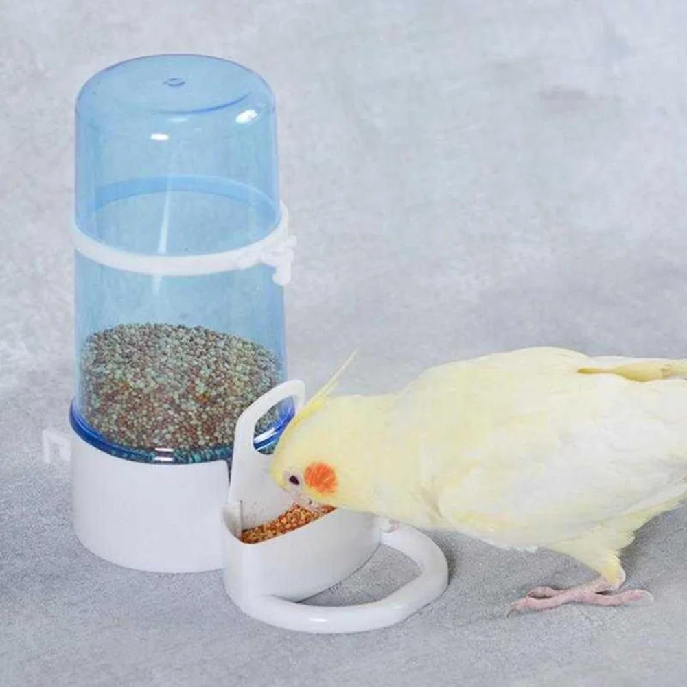 Bird Water Drinker Feeder Container Automatic Birdcage Water Bottle Squirrel Parrot Water Dispenser Bird Food Box Birds Supplies