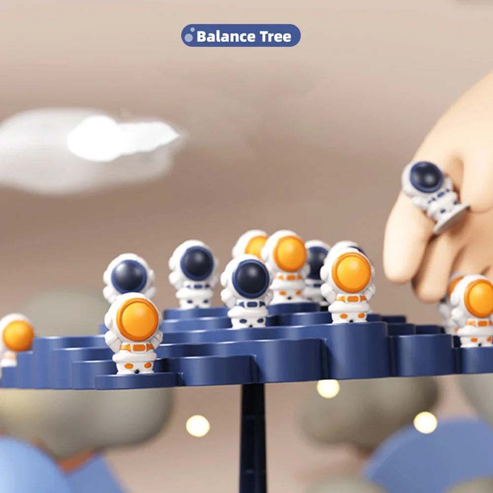 Astronaut Balance Game Educational Parent-Child Interactive Toy Balancing Board Puzzle for Boys Girls