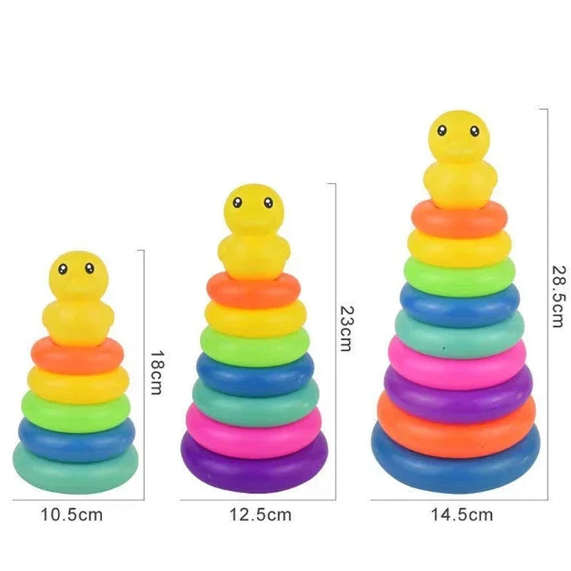 Montessori Baby Toy Rolling Ball Tower Montessori Educational Games for Babies Stacking Track Baby Development Toys